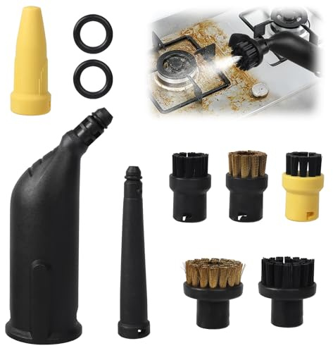 Lot de 10 Accessoires pour Nettoyeur Vapeur, Accessoires Karcher Nettoyeur Vapeur pour Les Aspirateurs Vapeur Karcher SC1 SC2 SC3 SC4 SC5 SC7 CTK10