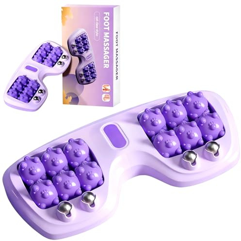 Fußmassageroller, Fußmassagegerät, Massage Roller für Fußmassage, Fussmassageroller, Fussmassagegerät, Massagegerät für Füße, Geeignet für Den Heim- und Bürogebrauch Fersensporn, Stress Relief