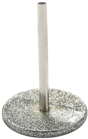 MAGICLULU Disco Abrasivo Per Trapano Per Unghie Da 20mm, Punta Abrasiva in Acciaio Inox, Set Per Manicure e Pedicure Professionale, Strumento Di Levigatura Cuticole Compatibile Trapano Elettrico
