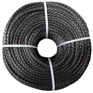 Cable de Remolque sintético Resistente for cabrestante de Coche, 4 mm x 100 m, 1800 kg, for Barco Todoterreno, ATV, UTV Fuerte Capacidad