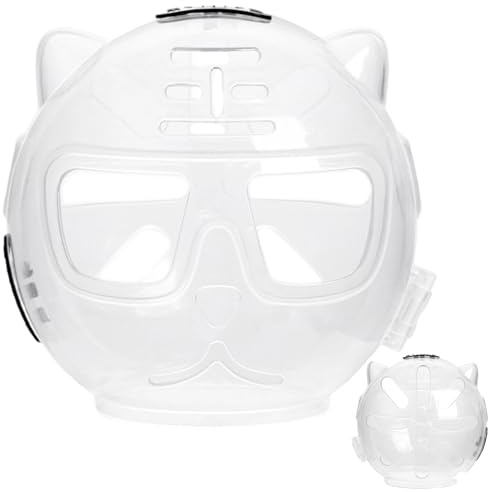 Cat Head Cover | Anti-bite Balaclava, Transparent Head Cover for Cat Grooming, Bath Protection for Small Dogs
