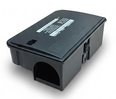 NUISIPRO - Poste Anti Rat & Anti Souris - Lot de 1 boites Robustes - Grande sécurité des Produits