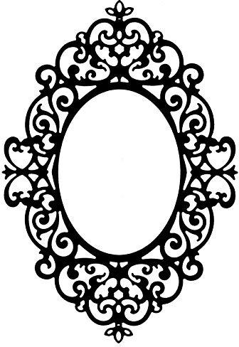 Ideen mit Herz Stanzschablone, Rahmen 2, 9,9cm x 14,3cm, passend für gängige Stanzmaschinen
