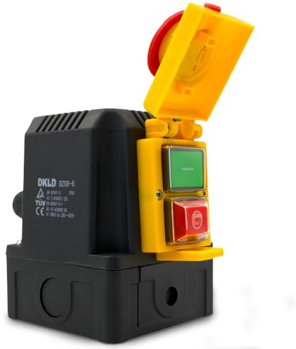 Maschinenschalter- Anbauschalter DZ08-6 400V mit Relais U-Auslöser
