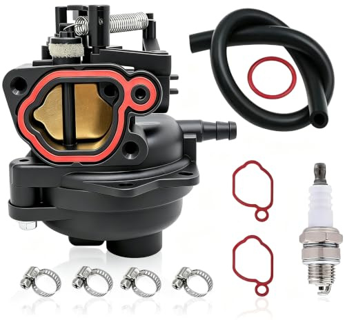 Hippotech Carburateur Moteurs pour Briggs 09P702-0145-F1 09P702-0098-F1 550EX 625EX 675EX 725EXI 140CC Remplace le Carburateur 799584