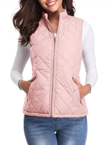 fuinloth Gilet Donna Smanicato Primaverile Autunno Invernale Panciotto
