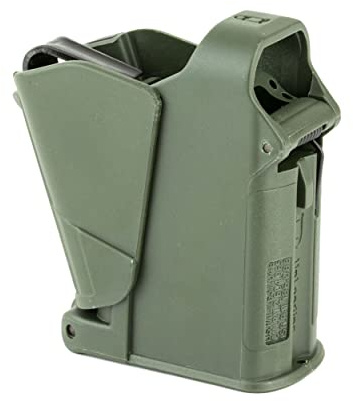 UpLULA maglula 9 mm to .45ACP universal Pistol Magazine Loader – Dark Green UP60DG