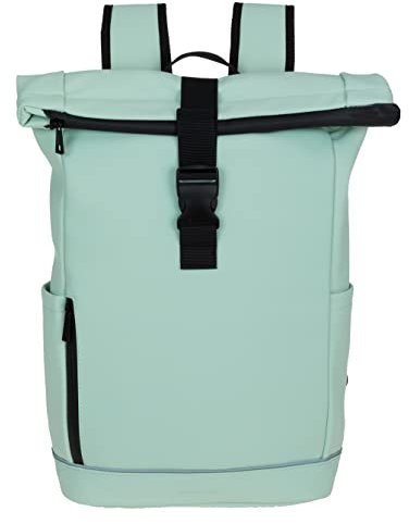 Daniel Ray Rucksack Kurierrucksack Daypack Highlands Größe Large DIN A4 Laptop Fach Fahrradrucksack Daypack Herren Damen Plane wetterfest 1086M + Schlüsselmäppchen (Mint Green 44)