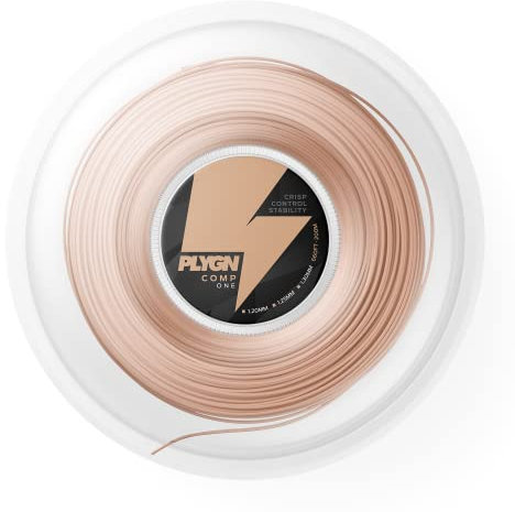 PLYGN Tennissaite COMP One/knackige Kontrolle & Spannungsstabilität/ 1.30 mm / 200 m/Co-Polyester/Rund