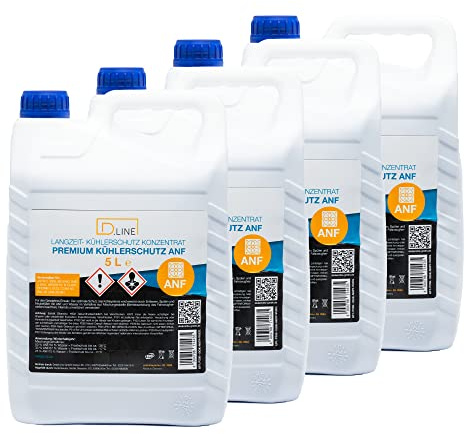 D.LINE Kühlerschutz Konzentrat ANF 40, 5 Liter (4X 5 Liter)