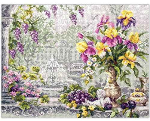 Magic Needle 210-206 ZW Romanze der weißen Nacht Kreuzstichset mit Zählmuster Zweigart Edition, Baumwolle, multifarbig, 32x25cm