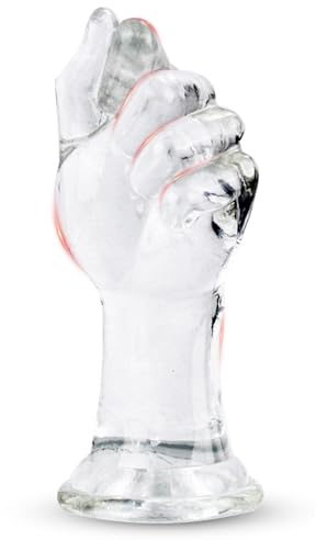 Godemiché Faust Plug Anal,Gode XXL Large,Godes Fisting Anal Plug avec Gode Ventouse,Plug Anale,Extenseur Femme Homme,Toys Anals,Anal Plug Butt Plug Femme Débutante (Transparent)