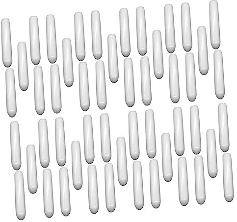 Angoily Tappi Di Copertura Terminali Per Cestello Lavastoviglie, Kit Di 200 Pezzi in Plastica Bianca, Protezione Anti-graffio e Riparazione Rapida Per Cestelli Lavastoviglie Danneggiati