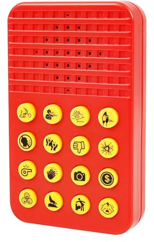 harupink 2 pezzi divertente Sound-Maker Macchina Sound Machine Divertente con 16 effetti sonori, portatile e robusta, generatore di suoni per regali, feste e pranks (1 pezzi)