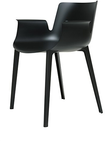 Kartell Piuma Stuhl, Schwarz, 1 Stuhl