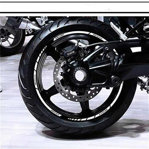 Felgenband Motorrad Radnabe Modifizierter Aufkleber Reflektierender Wasserdichter Aufkleber Accesorios Für Yamaha R3(Color:7)