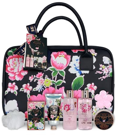 GLOSS ! Cofanetto da bagno Belle & Whistle – Cofanetto bellezza e cura del corpo – Cofanetto regalo originale per donna, compleanno, Natale, insegnante, festa della mamma - SAC