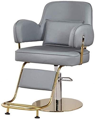 Verstellbarer hydraulischer Friseurstuhl im Vintage-Stil, für Friseursalon, Beauty-Ausrüstung