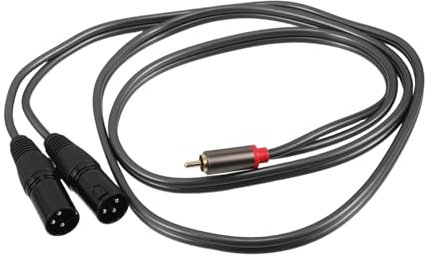 BESTonZON Xlr Audio Cable Wire Male to Male Balanced Connector for Microphone Equipment Amplifier Sound Transfer Conversion