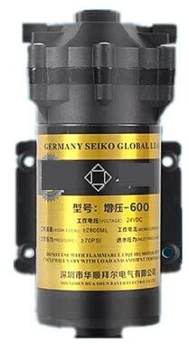 Filtros de Agua para Grifo, Bomba de refuerzo de 600 gpd, de ósmosis inversa RO, piezas de bomba purificadora de agua for cocina, para uso doméstico debajo del fregadero