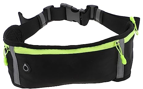 OATIPHO wasserdichte Sport-Bauchtasche Leicht Verstellbar Mit Elastischem Gürtel Und Kopfhöreranschluss Atmungsaktiv Ultradünn Für Wandern Radfahren Joggen Und Outdoor-aktivitäten Geeignet