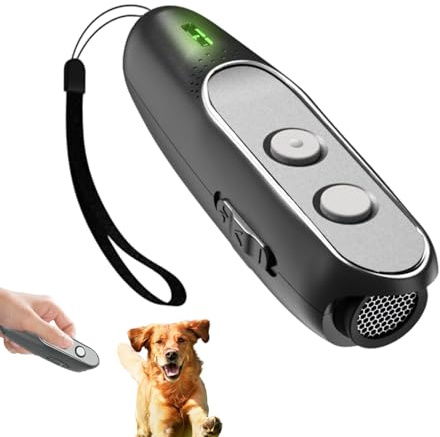 Dispositivo Anti Ladrido para Perros,Control de Ladridos para Mascotas | Ultrasonido Exterior Interior Jardín para Control De Ladridos