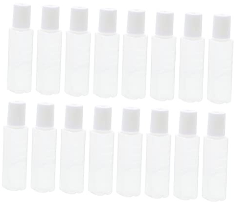 FOMIYES Botellas de Plástico Pp para Líquido de Lentillas, Paquete de 25 Piezas Ligeras y Portátiles, Adecuado para Viajar y Cuidado de Lentes de Contacto