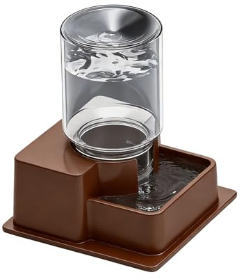 Wasserspender Für Reptilien – Automatischer, Abnehmbarer Reptiliennapf | Schildkröten-Wassernapf, Futterzubehör, Gecko-Getränkespender Für Den Lebensraum Von Eidechsen, Chamäleons, Schlangen, Fröschen