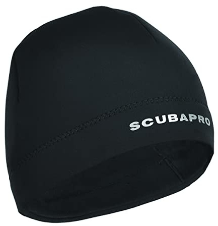SCUBAPRO Neoprene Dive Beanie, Black, S/M