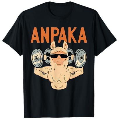Herren Fitness Pumper Motiv - Kraftsport Hantel Training - Alpaka T-Shirt