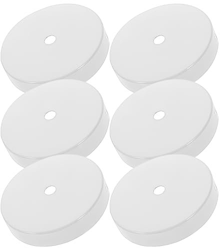 Gadpiparty 6er-pack Deckenabdeckungsplatte Pendelleuchten-montagehalterung Kronleuchter-baldachin Deckenleuchten-abdeckungsplatte für Restaurant-bar-shop