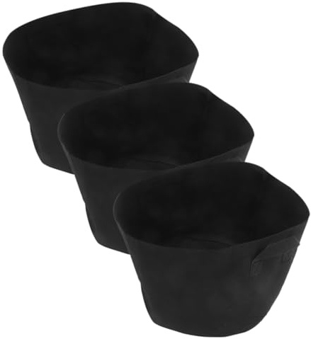 IWOWHERO 3piezas Bolsa De Cultivo De Tela No Tejida para Plantas para Jardines y Huertos Previene El Enredo De Raíces y Proporciona Un Crecimiento Saludable