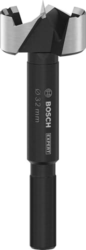 Bosch 1x EXPERT Wood Kvistborr (för Mjukt trä, Hårt trä, Ø 32,00 mm, Professional Tillbehör Borr)