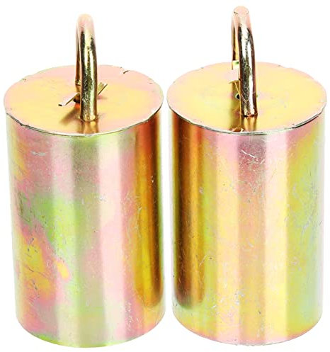 BATHVEVE 2stücke Kleine Metallglöckchen Zum Basteln Rustikale Hängeglocken Für Rinder Schafe Haustiere Viehglocken Als Alarmglocke Verhinderung Von Tierverlusten Langlebig Und Robust