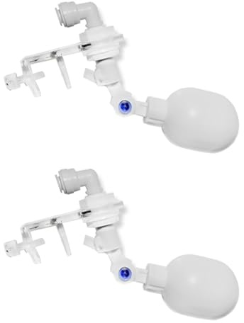 Tuesoa 2X Auto Aquarium Water Changer Kit Power Free Fish Tank Float Ball Valve Type Auto Water Filler Water Level Controller