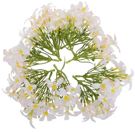 Hemobllo Fiori Artificiali Giglio Fai da Te 10 Pezzi in Tessuto