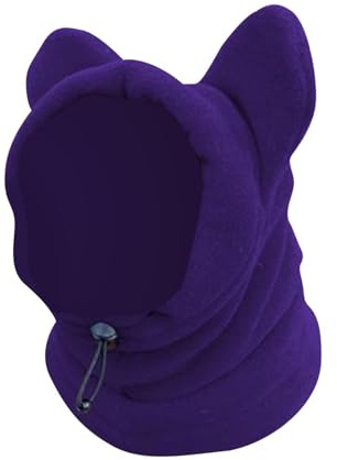 Dopsyesn Bonnet Hiver Chien,Capuche pour Animaux avec Protège-Oreilles | Bonnet Chaud Respirant pour Temps Froid Camping Randonnée Festival,Accessoire de Déguisement