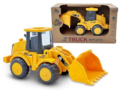 Cicili Construction Bulldozer Toys, Small Toy Car for 1+ Year Old Boys