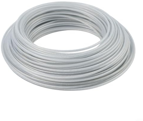 Línea de corte de núcleo de acero resistente, alambre de nailon para recarga de gasolina, cable de repuesto para corte de césped grueso, cuerda antisiega, carrete de alambre de jardín (2,4 mm x 60 m)