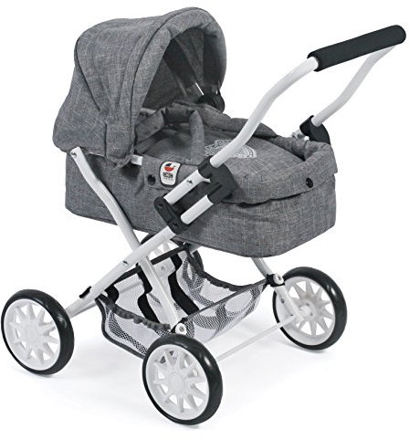 Bayer Chic 2000 555 76 Kuschelwagen Smarty, 2 Jahre to 4 Jahre, Jeans Grau, 56 x 37 x 56 cm