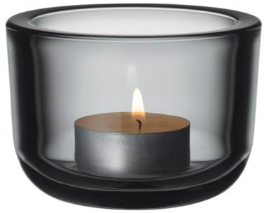 Iittala Valkea Windlicht, grau, 60 mm