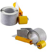 Bath Shower Tray Sealing Kit Self Adhesive Flexible Strip Tape Tiling Seal 4 Metre & FREE Roller