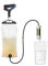 miniwell Gravity Water Filter Straw by Ultralight and Versatile Hiker Water Filter with Optional Accessories. (Water Filter in Grey with Water Reservoir)