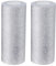 Handi Stitch Tüll Stoff Rolle (2 Stk) 15 cm x 23 m - Silbernes Glitzer Tüll für Tutu-Röcke, Basteln, Geschenk Schleife, Silber Tischläufer, Stuhlbänder Hochzeit, Dekostoff Hochzeit & Geburtstagsparty