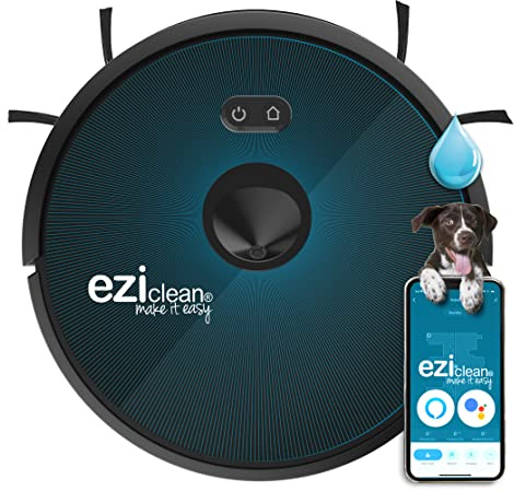 Robot aspirateur laveur connecté eziclean® Aqua connect x650