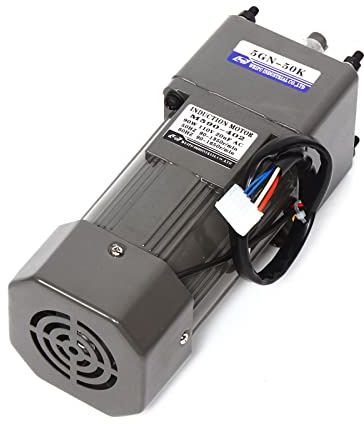 90W AC 220V Getriebemotor Elektromotor Mit Regler, 1: 50 0-27RPM Einphasig
