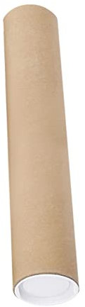 chiwanji Verpackungsrohre Aufbewahrung Versandrohr Posterrohre für Rollenpläne Gemälde Versand, 60CM