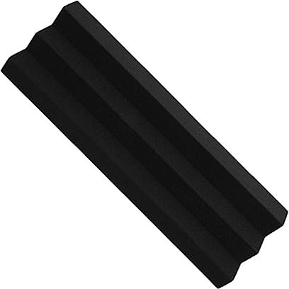 OFFSCH Algodón fonoabsorbente trapezoidal plafones insonorizados acolchado de paneles de pared paneles acusticos tablero de espuma cuña insonorizada bloque insonorizado familiar módulo 3d