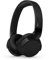 Philips TAH4209BK Auriculares on-Ear Ligeros Bluetooth, Aislamiento pasivo del Ruido, 55 Horas de reproducción, Sonido Natural, Llamadas nítidas, Graves dinámicos, 2 Horas de Carga USB-C, 2024, Negro