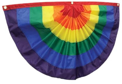 BESTonZON Bandera Lgbt de Duradera para Decoración de Fiestas Gay Interior y Exterior Ligera y Resistente
